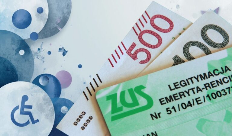 Jak otrzymać 500 plus dla niepełnosprawnych – banknoty 500 zł i 100 zł, legitymacja ZUS oraz symbol osoby z niepełnosprawnością