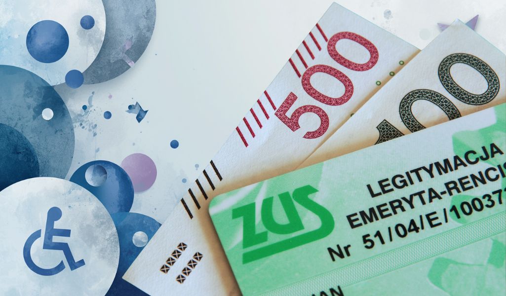 Jak można dostać 500 plus dla niepełnosprawnych? Procedura, warunki, odwołanie 3 Jak otrzymać 500 plus dla niepełnosprawnych – banknoty 500 zł i 100 zł, legitymacja ZUS oraz symbol osoby z niepełnosprawnością