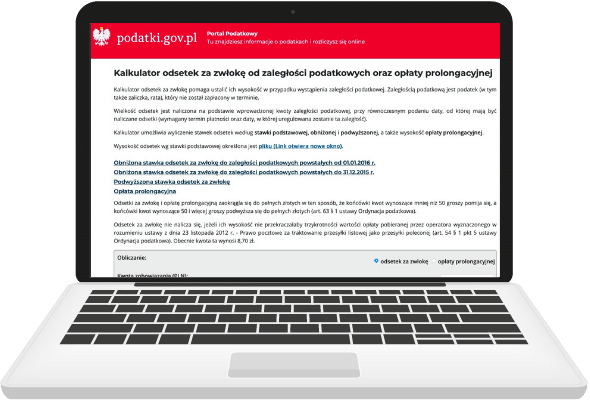 kalkulator odsetek podatki