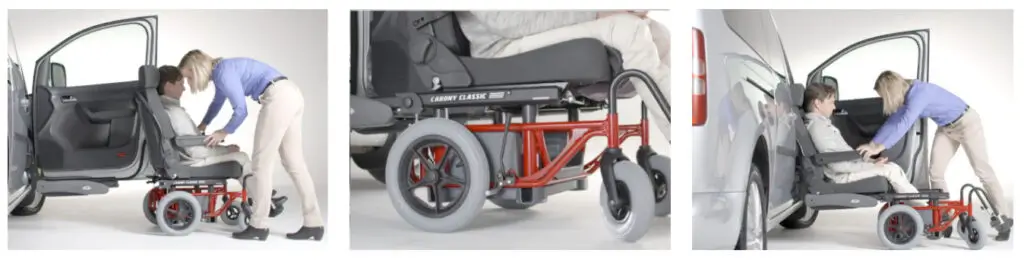 Samochód do przewozu osób niepełnosprawnych — system Carony Classic.
