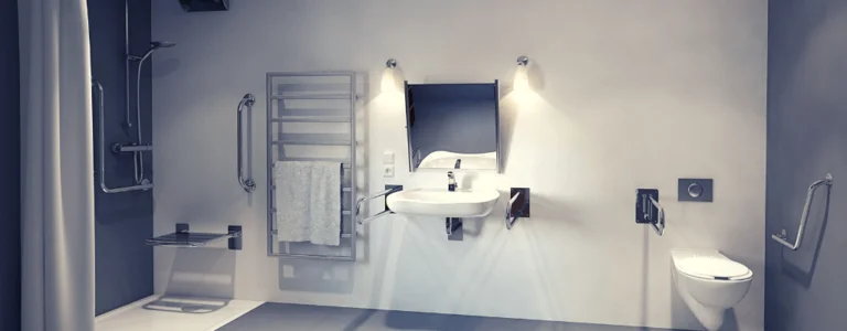 prysznic dla niepełnosprawnych