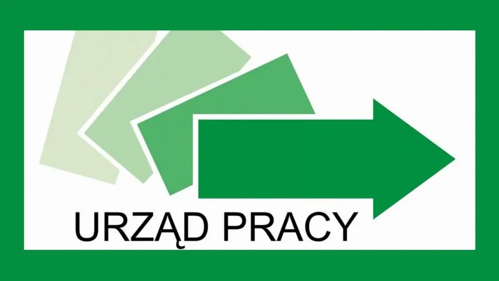 Na obrazku znajduje się logo polskiego Urzędu Pracy. Jest ono utrzymane w odcieniach zieleni, które symbolizują nadzieję, rozwój i nowe możliwości zawodowe. Graficzny element logo to stylizowane strzałki, które nakierowują wzrok w prawą stronę – w kierunku przyszłości, działania i znalezienia pracy. Na dole widnieje napis „URZĄD PRACY” w pogrubionym, czarnym kroju pisma, co nadaje komunikatowi formalny, urzędowy charakter. Logo może wzbudzać różne emocje – dla niektórych oznacza nową szansę i wsparcie w trudnej sytuacji, dla innych przypomina o wyzwaniach związanych z bezrobociem. Jest to miejsce, w którym można dowiedzieć się, jak zarejestrować się w Urzędzie Pracy, by uzyskać pomoc w poszukiwaniu zatrudnienia lub skorzystać z różnych form wsparcia finansowego i doradztwa zawodowego.